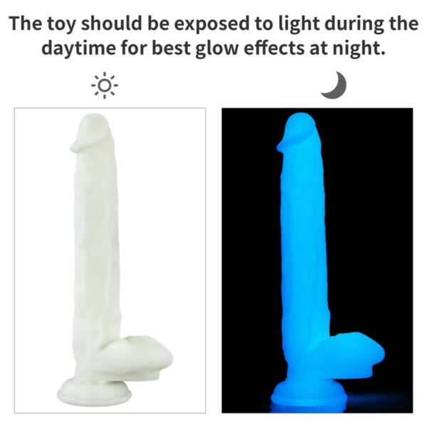 DILDO LUMINO PLAY 10.5 - IMAGE 5