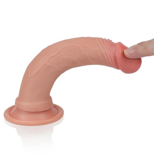 DILDO NATURE 7 LIQUID SILICONE FLESH - IMAGE 4