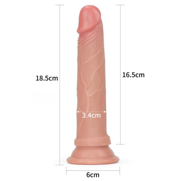 DILDO NATURE 7 LIQUID SILICONE FLESH - IMAGE 8