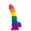 DILDO PRIDER 8 LIQUID SILICONE