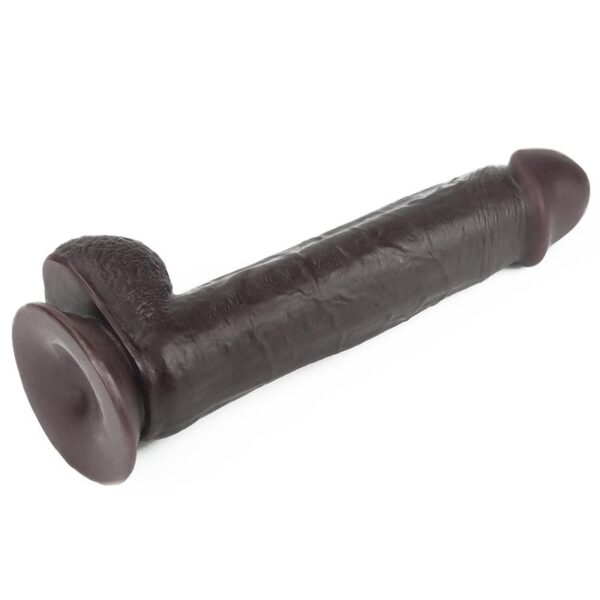 DILDO SLIDING 9 BLACK - IMAGE 4