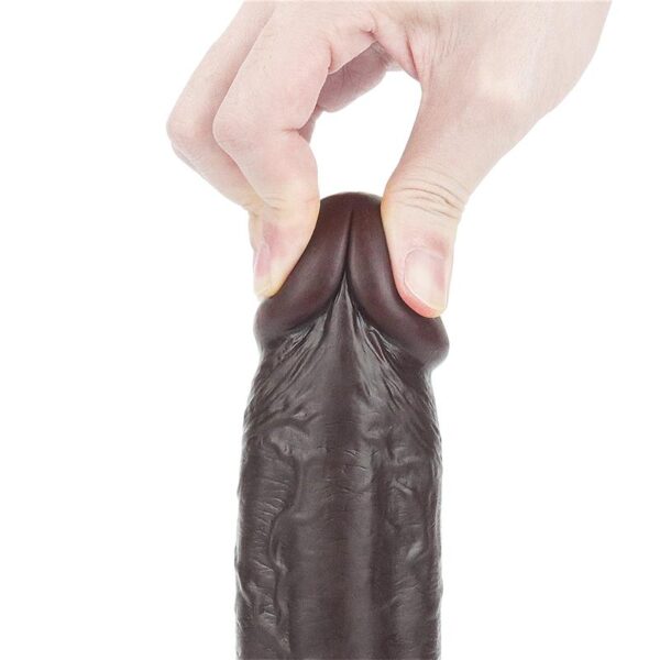 DILDO SLIDING 9 BLACK - IMAGE 8