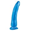 DILDO SLIM 1778 CM WITH SUCTION CUP BLUE
