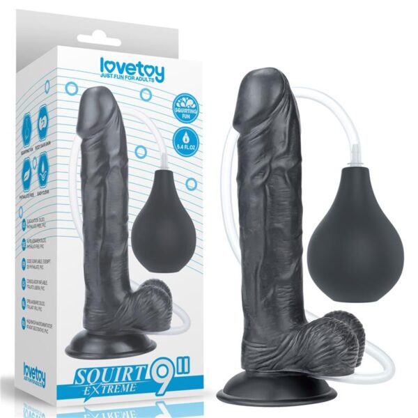 DILDO SQUIRTING 10 BLACK