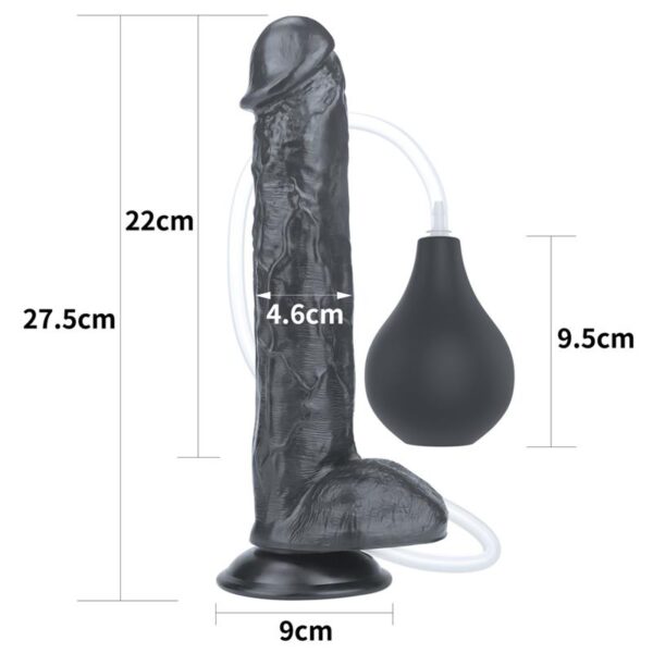 DILDO SQUIRTING 11 BLACK - IMAGE 8