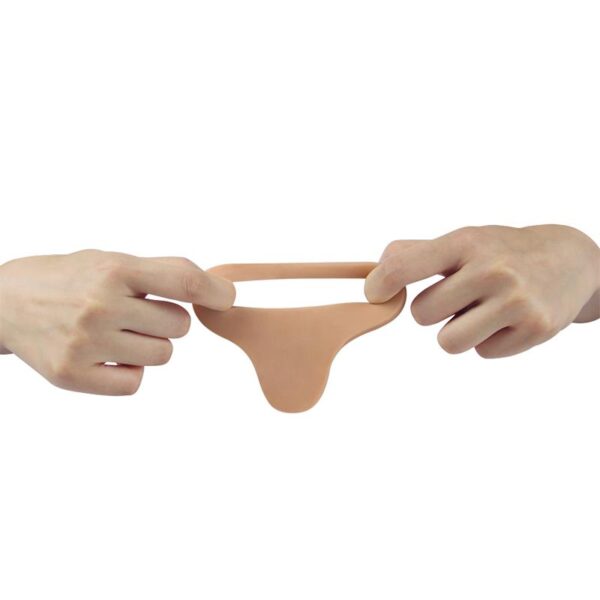DILDO THE ULTRA SOFT DOUBLE 6.25 FLESH - IMAGE 4