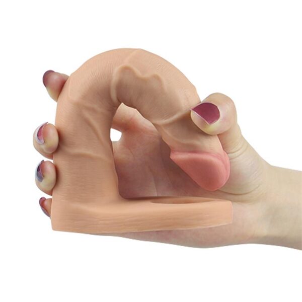DILDO THE ULTRA SOFT DOUBLE 7 FLESH - IMAGE 2