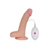 DILDO THE ULTRA SOFT DUDE CON VIBRACION 88 NATURAL