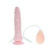 DILDO WITH EJACULATION PUMP AND SUCCTION CUP