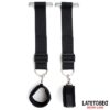 DOOR SWING NYLON BIND NEOPRENE WRIST CUFFS
