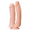 DOUBLE DILDO KING 12 FLESH