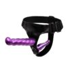 DOUBLE PENETRATION STRAP ON PURPLE