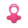 DOUBLE VIBRATING COCKRING POWER CLIT DUO PINK