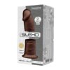 DUAL DENSITY DILDO MOD 2 9 BROWN
