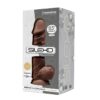 DUAL DENSITY DILDO MOD 4 85 BROWN