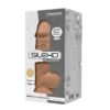 DUAL DENSITY DILDO MOD 4 85 CARAMEL