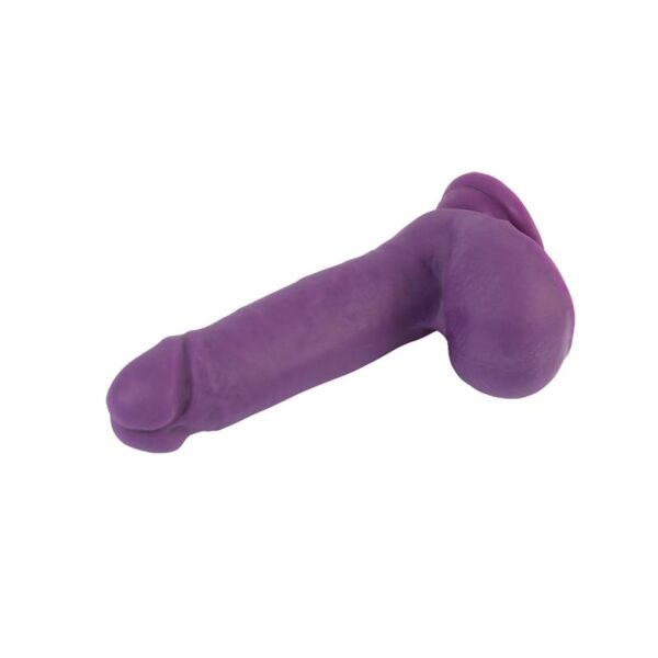 DUAL DENSITY DILDO PURPLE 7 - IMAGE 4