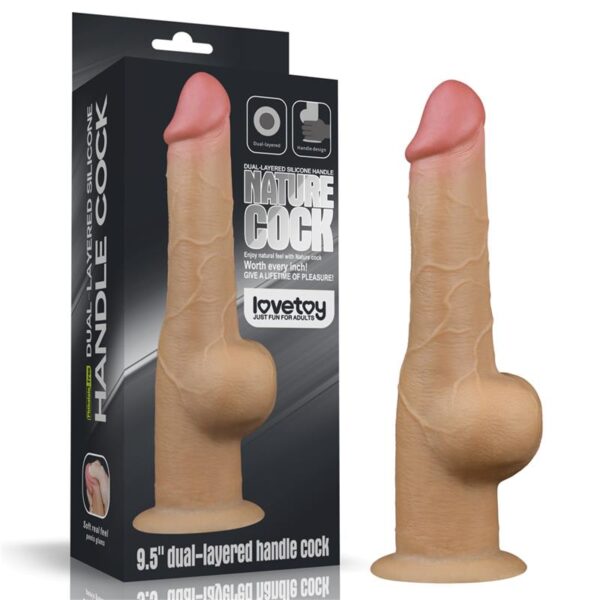 DUAL LAYERED DILDO 9.5 - IMAGE 10