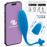 Vibrating egg with thrusting with APP magnetic USB