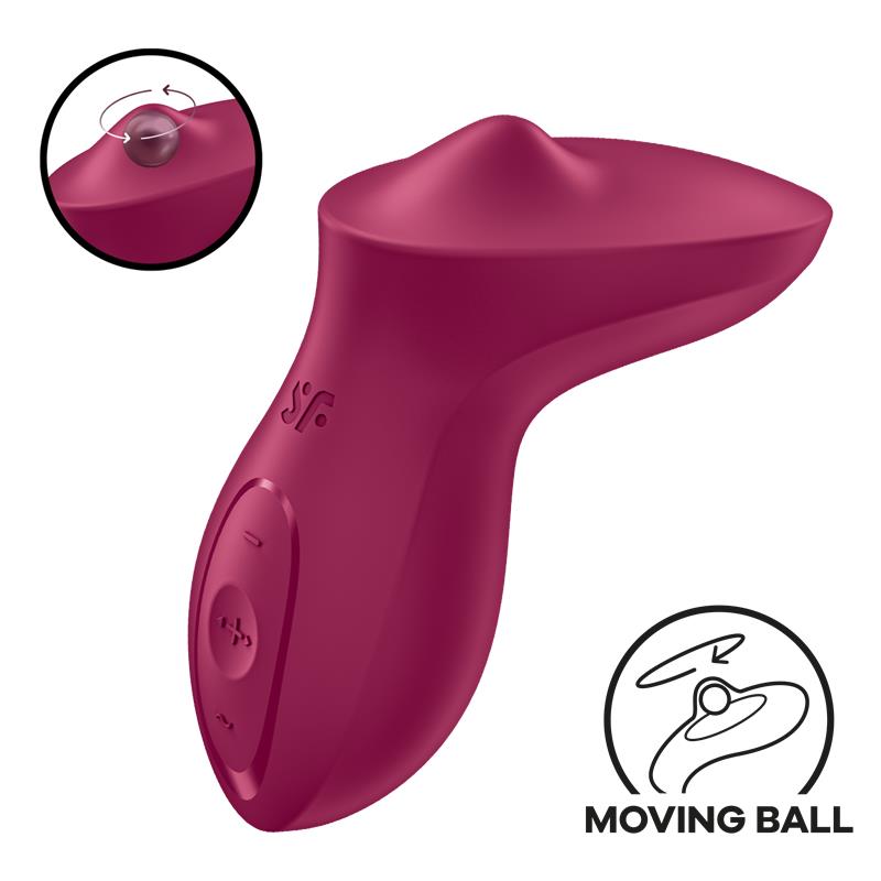 Exciterrr stimulating ball berry clitoral vibrator