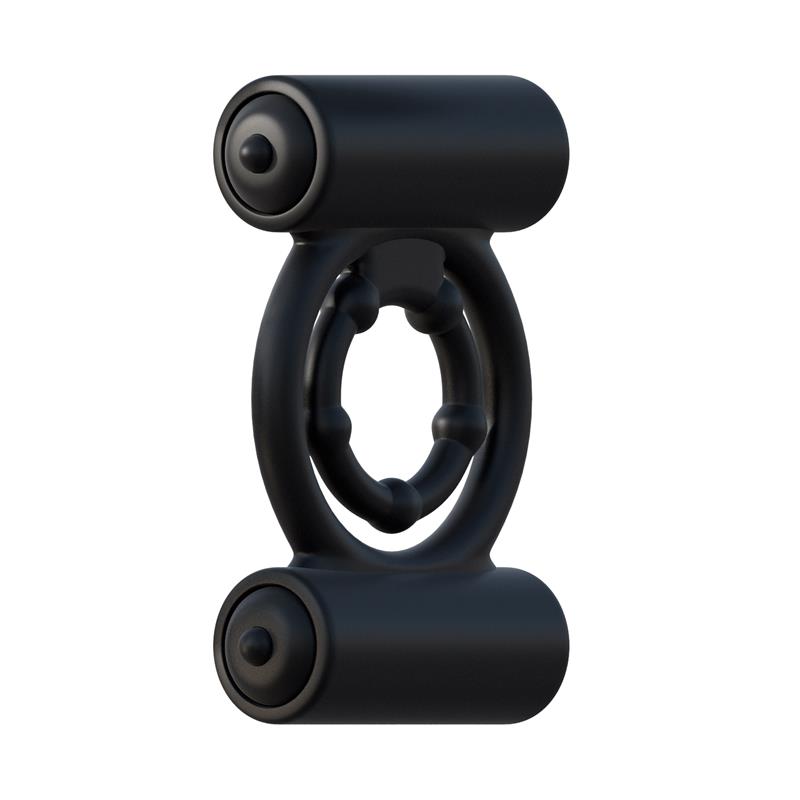 FANTASY C-RINGZ EXTREME DOUBLE TROUBLE BLACK 5 FANTASY C-RINGZ EXTREME DOUBLE TROUBLE BLACK - IMAGE 5