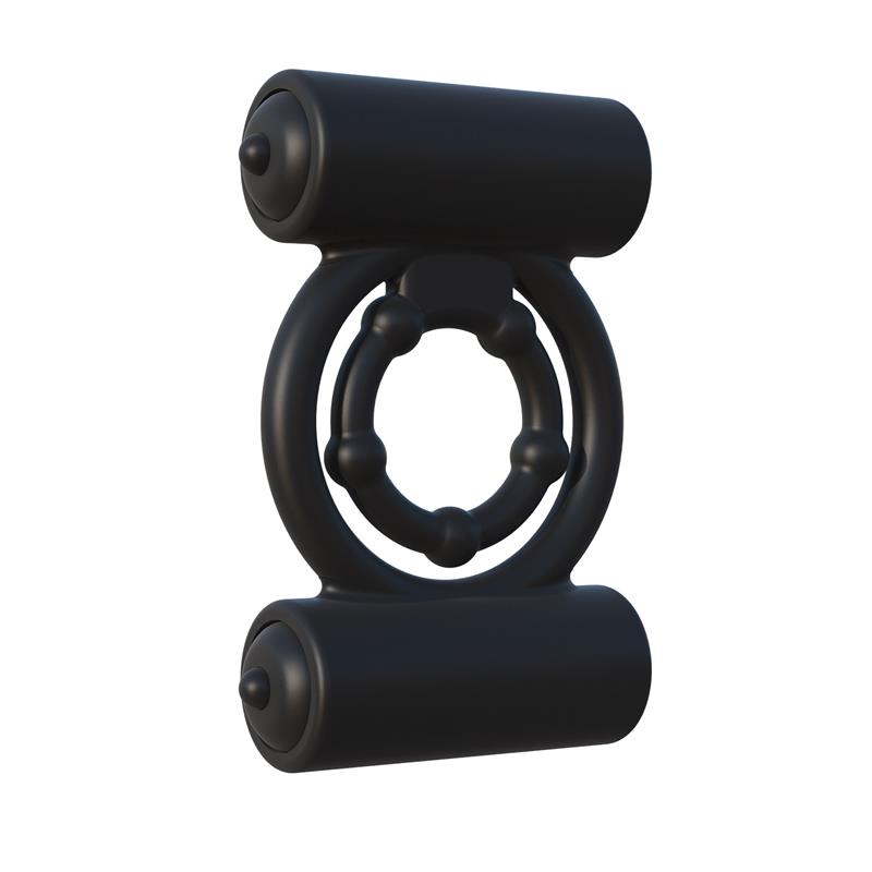 FANTASY C-RINGZ EXTREME DOUBLE TROUBLE BLACK 1 FANTASY C-RINGZ EXTREME DOUBLE TROUBLE BLACK