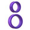 FANTASY C RINGZ MAX WIDTH SILICONE RINGS PURPLE