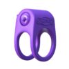 FANTASY C RINGZ SILICONE DUO RING PURPLE