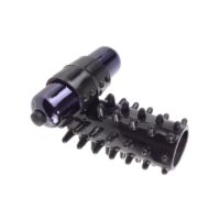 Fantasy C-Ringz Vibrating Super Sleeve Black