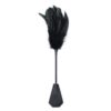 FEATHER TICKLER AND PADDLE 2 IN 1 48 CM BLACK