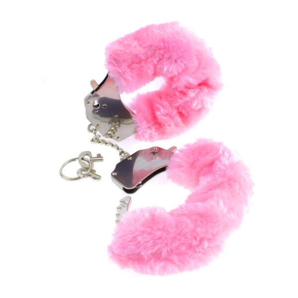 FETISH FANTASY SERIES ORIGINAL FURRY CUFFS PINK