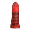 FIRE DRAGON RED SCALY DILDO
