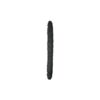 FLEXIBLE SILICONE BLACK DOUBLE DILDO 40 CM