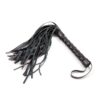 FLOGGER DIAMOND PATTERN WITH METAL HARDWARE 39 CM BLACK