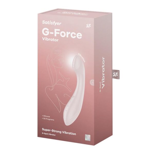 G SPOT VIBE G FORCE BEIGE SMOOTH SILICONE