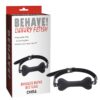 GAG BALL DOGGLE BONE BIT