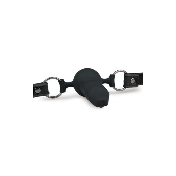 GAG WITH SILICONE COCK - IMAGE 3