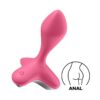 GAME CHANGER BUTT LUG WITH VIBRATION PINK