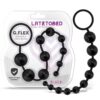 GFLEX BENDABLE THAI ANAL BEADS BLACK