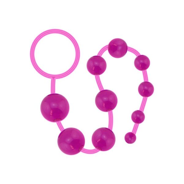 G.FLEX BENDABLE THAI ANAL BEADS PINK - IMAGE 2
