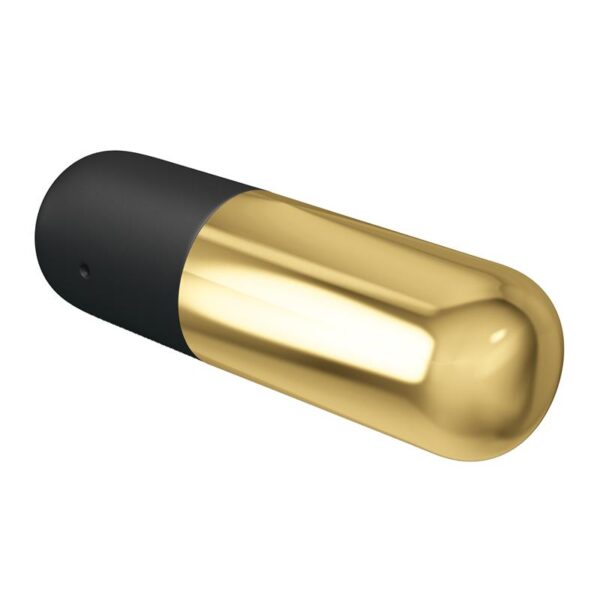 GOLDEN MINI MASSAGER SLEEK DESIGN CLOSE UP