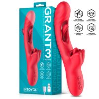 GRANT FLIPPING TONGUE WITH 360º LICKING MOUTH VIBRATOR