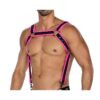 H4RNESS05 CHEST HARNESS NEON HOTPINK ONE SIZE
