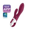 HEATED AFFAIR VIBRADOR WITH HEAT EFFECT G SPOT USB SILICONA