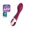 HOT SPOT VIBE WITH HEAT FUNCTION G SPOT USB SILICONE