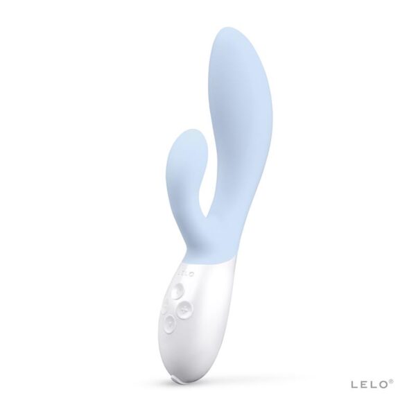 INA 3 VIBE SEAFOAM DUAL STIMULATOR SOFT SILICONE