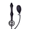 INFLATABLE ANAL PLUG WITH DOUBLE BALLOON AND PUMP