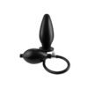 INFLATABLE SILICONE PLUG COLOUR BLACK