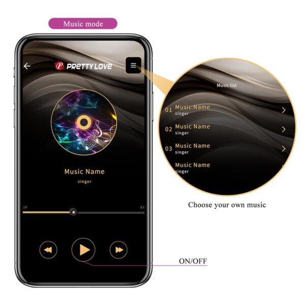 JEFFERSON ANAL PLUG WITH VIBRATION AND ELECTROSHOCK WITH APP - IMAGE 12