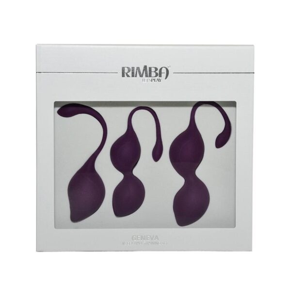KEGEL BALLS TRAINING SET GENEVA PURPLE - IMAGE 3
